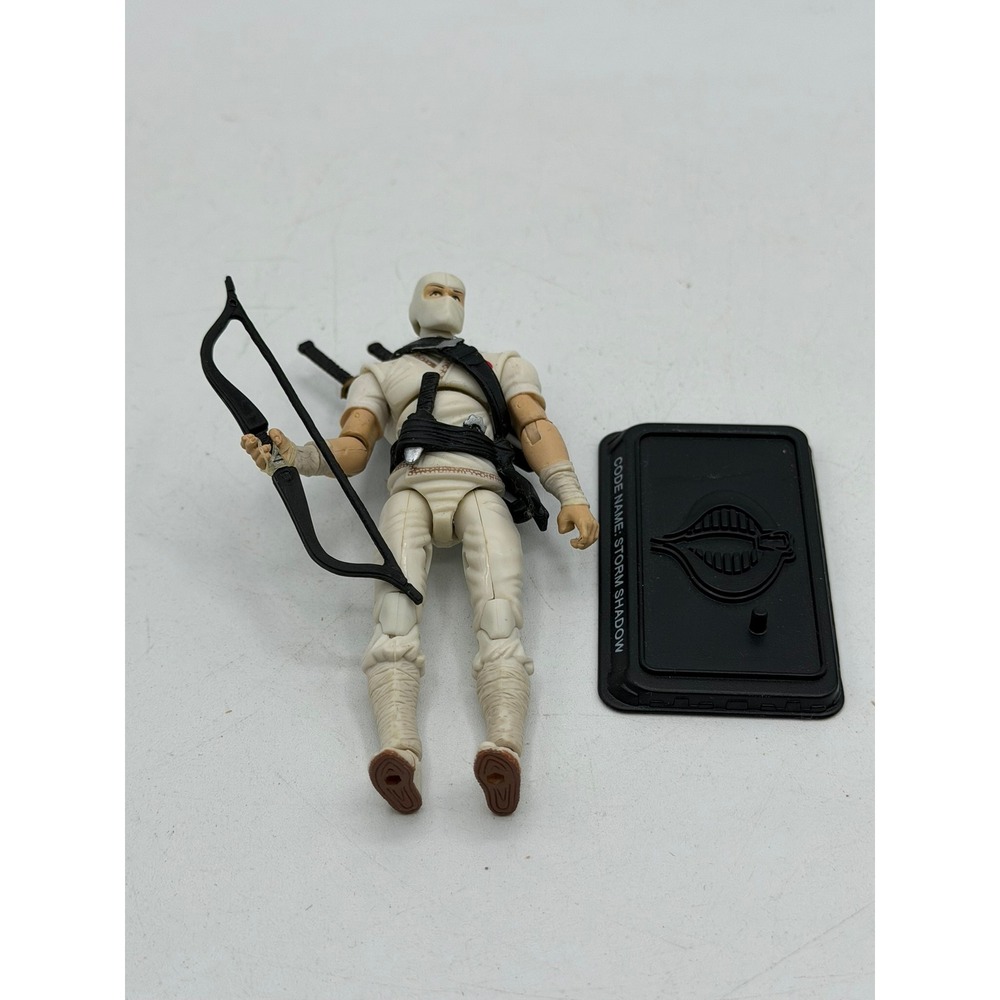 GI Joe 25th Anniversary Storm Shadow Ninja Action Figure Accessories 3.75" - Picture 4 of 9
